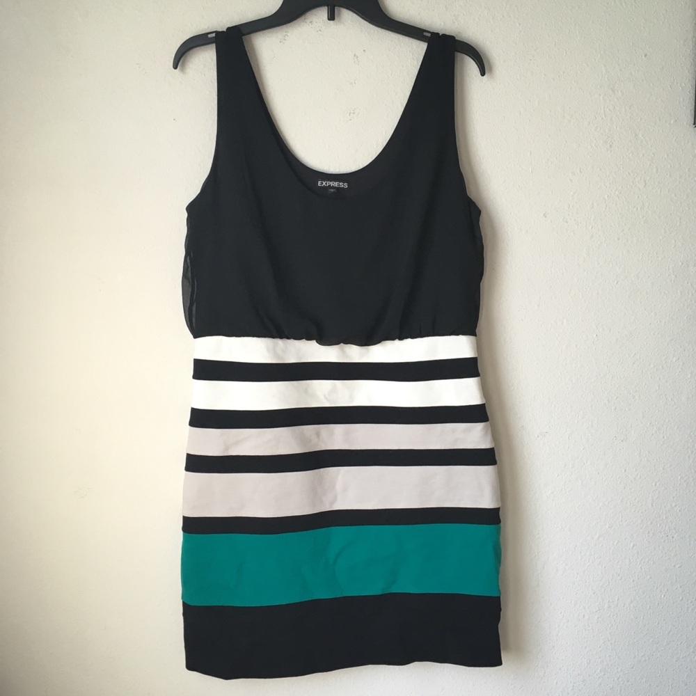 Striped Mini Dress